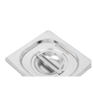 Couvercle GN 1/6 aço inoxidável Dynasteel - Higiene e estilo