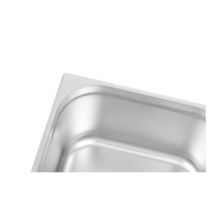 Bac Gastro GN 2/3 Inox 13 L - Profundidade 150 mm