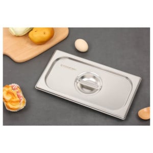 Couvercle GN 1/3 Dynasteel : Qualidade profissional em aço inoxidável