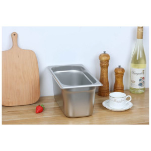 Bac Gastro GN 1/3 Inox - Profundidade 150 mm - 5,7 L - Dynasteel