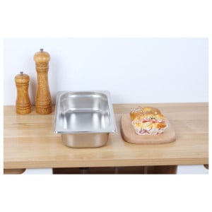 Bac Gastro GN 1/3 Inox - Profundidade 65 mm - 2,5 L - Dynasteel