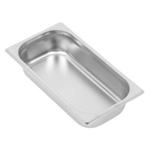 Bac Gastro GN 1/3 Inox - Profundidade 65 mm - 2,5 L - Dynasteel