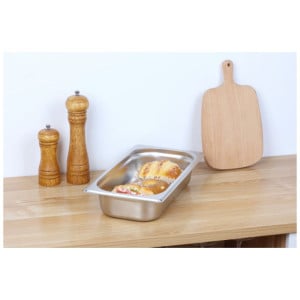 Bac Gastro GN 1/3 Inox - Profundidade 65 mm - 2,5 L - Dynasteel