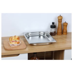 Bac Gastro GN 2/3 Inox — 40 mm, 3 L, Lava-Louças
