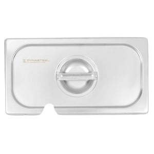 Tampa GN 1/3 Dynasteel em aço inoxidável profissionais de restauração