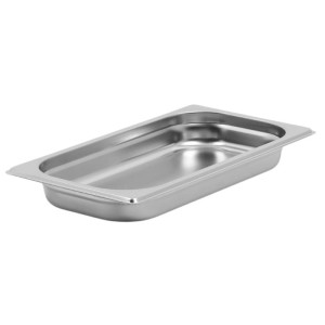 Bac Gastro GN 1/3 Inox - Profondeur 40 mm - 1,45 L - Dynasteel