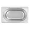 Bac Gastro GN 1/9 Inox - Profundidade 100 mm - 1 L - Dynasteel