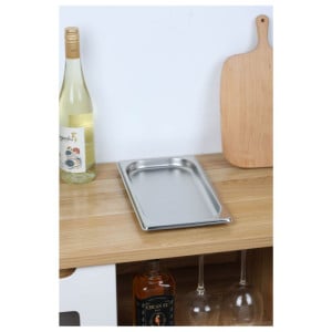 Bac Gastro GN 1/3 Inox 20 mm - Compatível com Lava-Louças