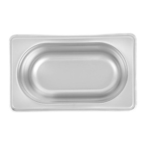 Bac Gastro GN 1/9 Inox - Profundidade 65 mm - 0,6 L - Dynasteel