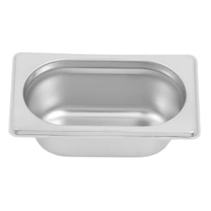 Bac Gastro GN 1/9 Inox - Profundidade 65 mm - 0,6 L