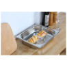 Bac Gastro GN 1/2 Inox - 65 mm - 4 L - Cozinha Pro