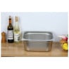 Bac Gastro GN 1/2 Inox - Profondeur 150 mm - 9,5 L - Dynasteel