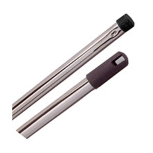 Metal Chrome Broom Handle - Azurdi | 1.3m | Sturdy and Versatile