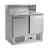 Móvel Refrigerado para Pizza - 2 Portas - 5 Cubas GN 1/6 - Dynasteel