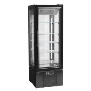 Vitrine Refrigerada de Confeitaria Negativa - Porta de Vidro - 248 L TEFCOLD UPD400-F