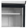 Canopy Refrigerated Display, Glass Doors - TEFCOLD 645 L - Internal Lighting, Optimal Temperature