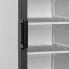 Vitrine Congélateur Ouverture à Gauche - Porte Vitrée Noire 270L TEFCOLD