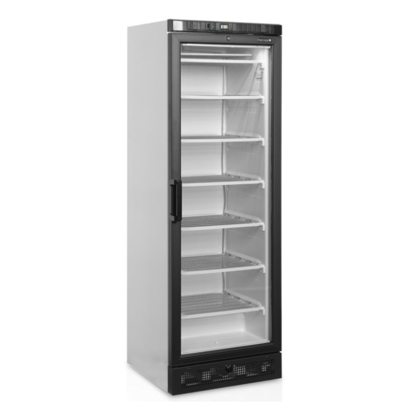 Vitrine congelador estático porta de vidro - Branco - 270 L | TEFCOLD UFSC371G