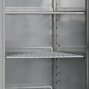 Armoire Réfrigérée Négative Inox - 1 Porte Pleine TEFCOLD 429 L : Stockage optimal pour professionnels de la cuisineArmoire Ré