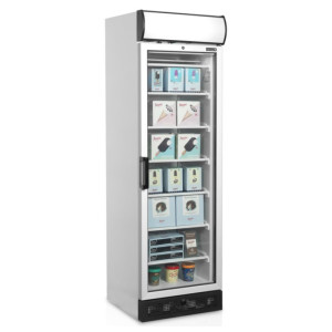 Vitrine Congelador Porta de Vidro com Canopy - 270 L TEFCOLD: Apresentação ideal dos seus produtos congelados