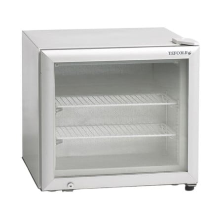 Congelador Table Top Branco 1 Porta de Vidro - 48 L | TEFCOLD