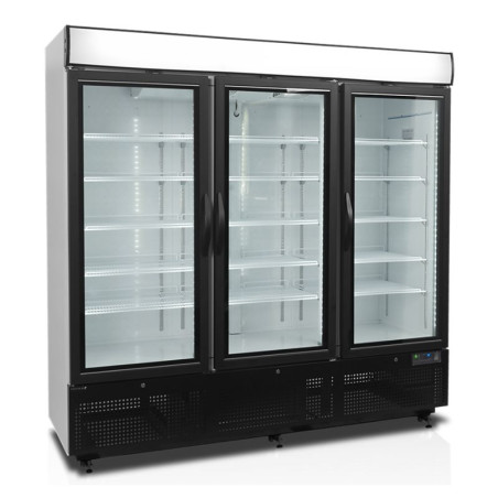 Vitrine Congelador 1657 L TEFCOLD - 3 Portas de Vidro - Branco