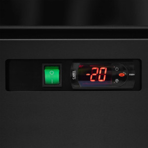 Vitrine Congelador Preto - 3 Portas de Vidro - 1090 L | TEFCOLD Atom Maxi