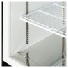 Black Vertical Freezer Showcase - 702 L | TEFCOLD | Ideal for professional catering | Energy saving, glass doors