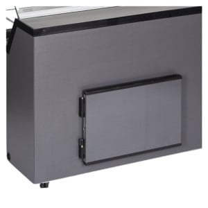 Vitrine de Sorvete com Tampa de Serviço - TEFCOLD MIRABELLA 7 - 7x5L