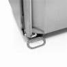 Armário Refrigerado Inox 1 Porta Cheia - 484L - TEFCOLD: Robusto, prático e eficiente para cozinha profissional