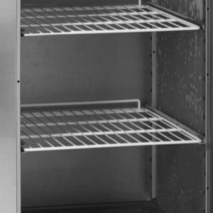 Stainless Steel Positive Refrigerated Cabinet 2 Doors - 1056 L | TEFCOLD GN 2/1