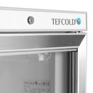 Armoire Réfrigérée Vitrée Inox - 340L - TEFCOLD