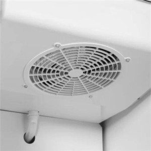 Armadura Refrigerada Negativa Ventilada com Vidro - Branco - 340 L | TEFCOLD