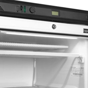 Armadura Refrigerada Negativa com Vidro - 270L TEFCOLD: Armazenamento eficiente para profissionais de cozinha