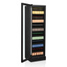 Armoire Refrigerada Preta - Porta de Vidro Dobradiça Esquerda - 347L | TEFCOLD