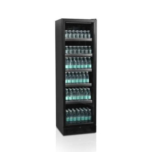 Armoire Refrigerada Preta - Porta de Vidro - 347 L TEFCOLD SCU1425H