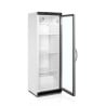 Armadura Refrigerada com Vidro TEFCOLD - Branco - 350 L: Armazenamento ideal para alimentos e visibilidade dos produtos.