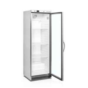 Armoire Réfrigérée Positive Vitrée - Inox - 350 L | TEFCOLD