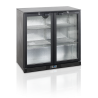 Bar Traseiro Refrigerado 2 Portas de Vidro de Abrir - 188 L TEFCOLD | Armazenamento profissional refrigerado de qualidade