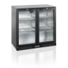 Refrigerated Back Bar 2 Hinged Glass Doors - 188 L TEFCOLD | Quality professional refrigerated storage