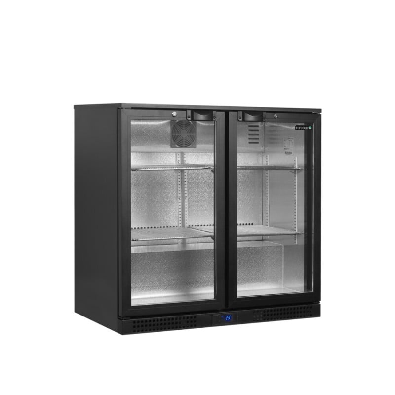 Glass Door Refrigerated Back Bar - 182 L | TEFCOLD - Storage and preservation for catering professionals