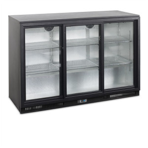 Arrière-Bar Refrigerado 3 Portas de Vidro - Armazenamento 288 L | TEFCOLD