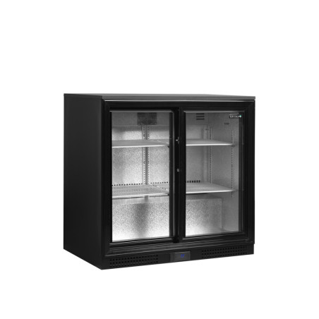 Bar Traseiro Refrigerado 2 Portas Deslizantes - 182 L - TEFCOLD: Armazenamento profissional elegante e eficiente