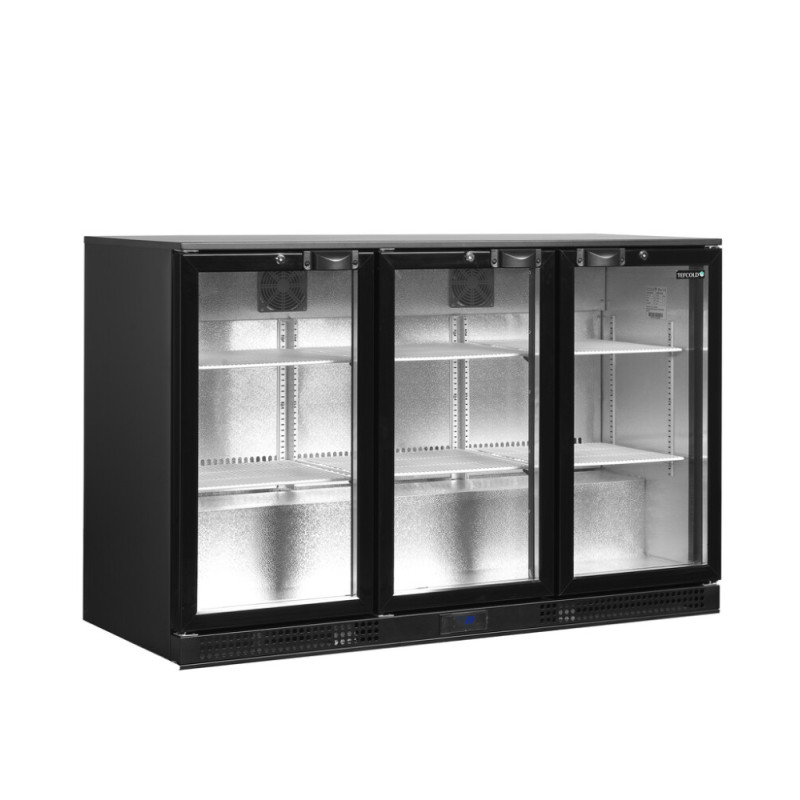 Refrigerated Back Bar 3 Glass Doors - 278 L | TEFCOLD DB301H-3