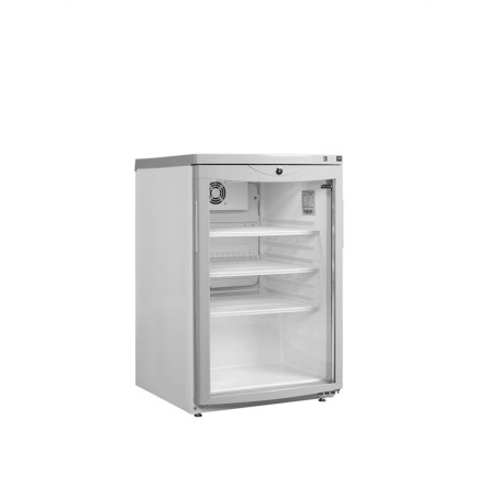 Armário refrigerado para bebidas com porta de vidro e ventilador - 85 L TEFCOLD: conservação ideal e apresentação atraente