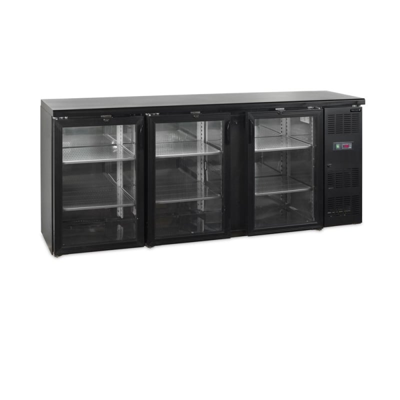 Bar Traseiro Refrigerado 3 Portas de Vidro - 442 L | TEFCOLD CBC310G