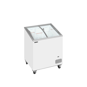 Chest Freezer for Ice Cream - 157 L TEFCOLD: Optimized storage and superior cooling performance