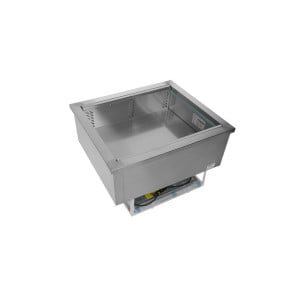 Cuve Refrigerada Inox TEFCOLD 64L - 2 GN 1/1 Ventilado