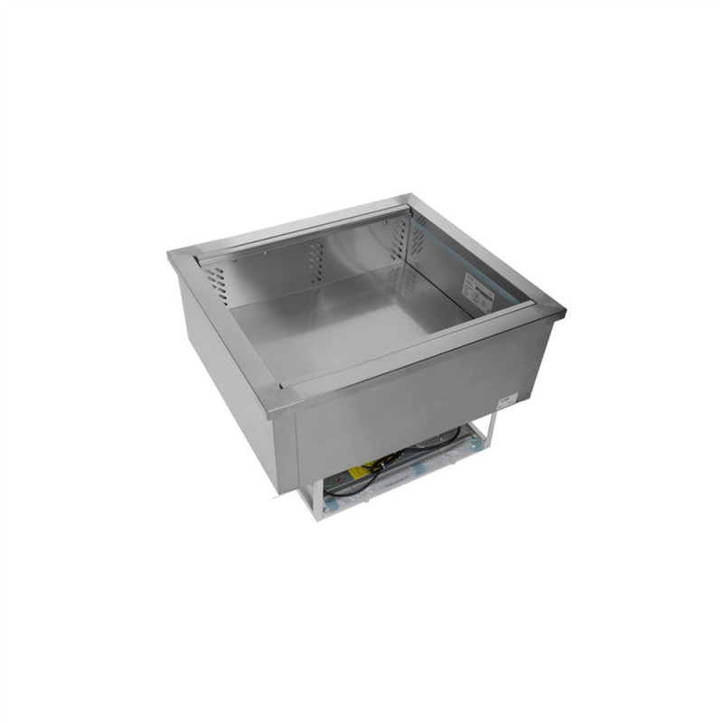 Cuve Refrigerada Inox TEFCOLD 64L - 2 GN 1/1 Ventilado