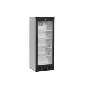 Armoire Refrigerada TEFCOLD 1 Porta de Vidro Branco - 260 L, Iluminação LED & Porta Reversível